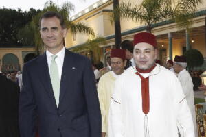 Los Reyes de España y Marruecos