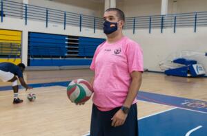 Salim Abdelkader, entrenador del Melilla Sport Capital Voleibol