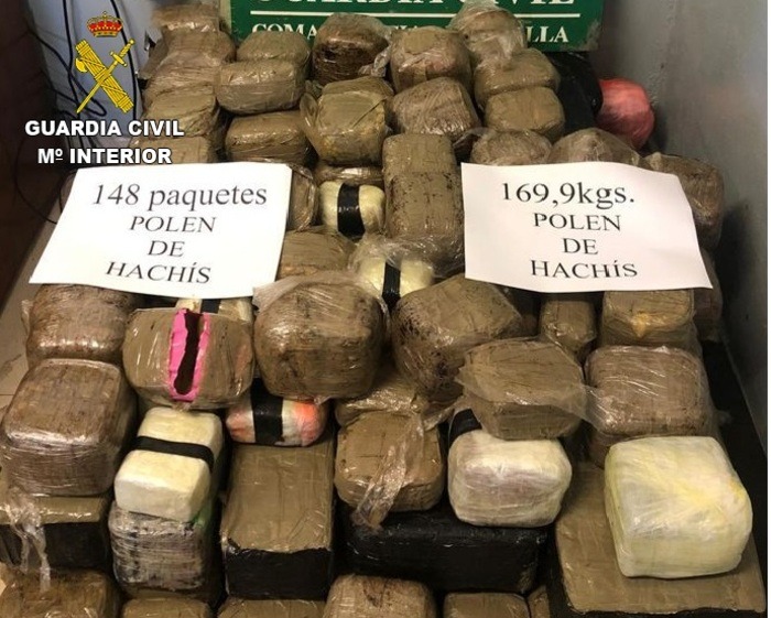 Drogas incautadas en Melilla