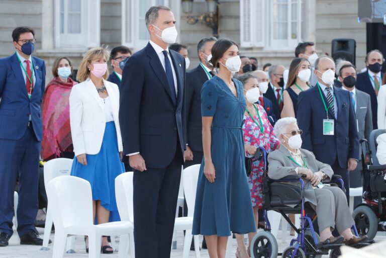 Homenaje a las víctimas Palacio Real de Madrid