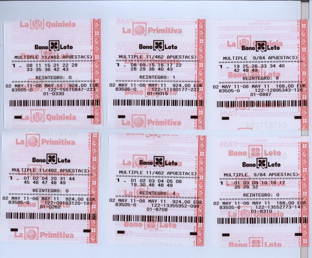 Un boleto sellado en Melilla de la Bonoloto del lunes logra más de 72.000 de premio
