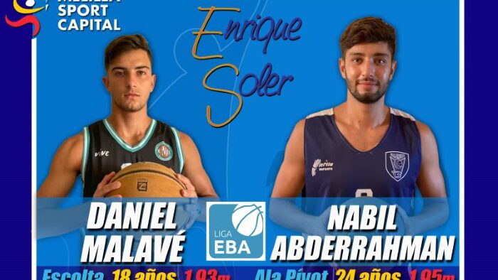 Nabil Abderrahman y Daniel Malavé se unen al proyecto del MSC Enrique Soler