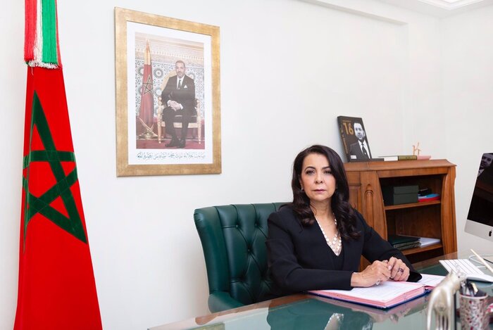 La embajadora de Marruecos en Madrid, Karima Benyaich