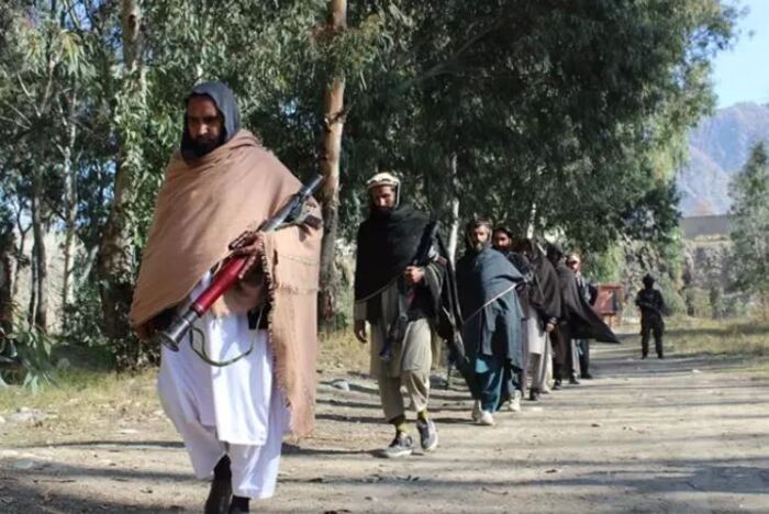Talibanes en Afganistán