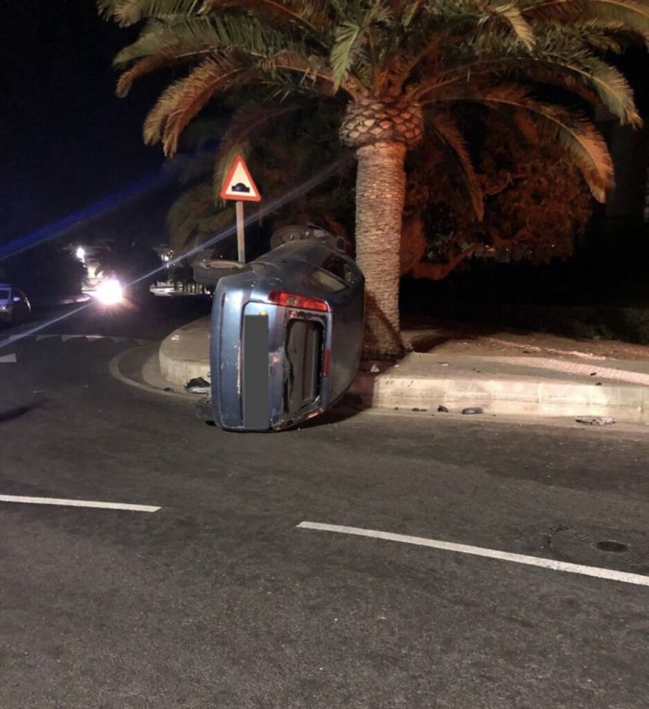 Accidente en Melilla