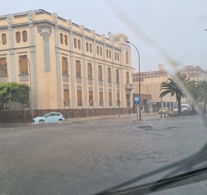 Inundación en Melilla