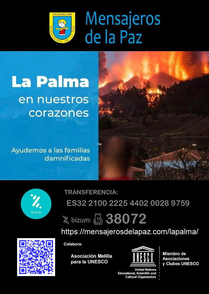 campaña solidaria para los damnificados del volcán