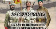 Cartel de la conferencia ‘Un año de reconquista de un nuevo Ejército’,