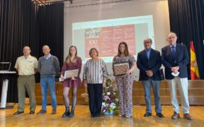Marta Balmes y Alejandra Santa Pau recogen su premio ‘Letras a Fidel Pagés’