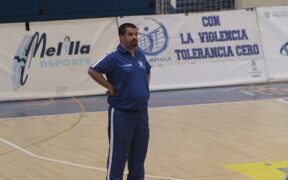 Salim Abdelkader, entrenador del Melilla Sport Capital Voleibol
