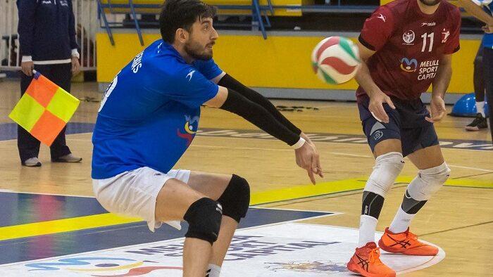 El Club Voleibol Melilla volverá a jugar este domingo en su cancha de juego
