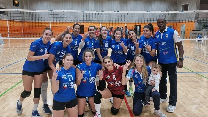 El Club Voleibol Melilla Femenino se mantiene invicto con cuatro victorias consecutivas