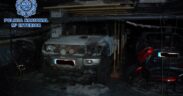 Incendio en el garaje