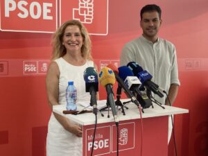 Concha López y Riduan Moh (PSOE)