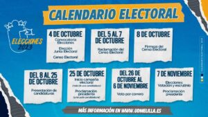 CALENDARIO ELECTORAL