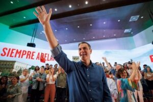 AMPL. Sánchez celebra que la Junta haya "rebobinado" en Doñana y dice que la "revolución verde" llegará con Espadas