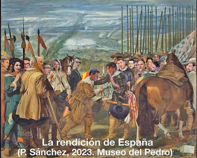 Rendición Sánchez ante Puigdemont