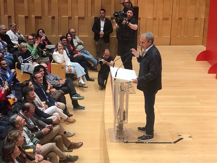 AMP. 12M. Zapatero: en España "cabe el reconocimiento nacional" de lo que representa Catalunya
