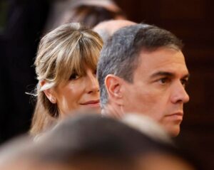 Begoña Gómez y Pedro Sánchez
