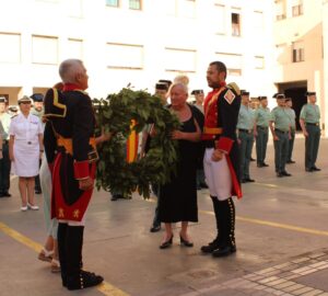 Homenaje a los héroes recordando a los 243 guardias civiles fallecidos