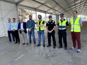 Manuel Ángel Quevedo ha girado este lunes una visita de inspección para ver comprobar las instalaciones de la OPE