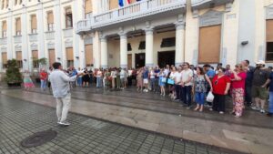 Protesta funcionarios