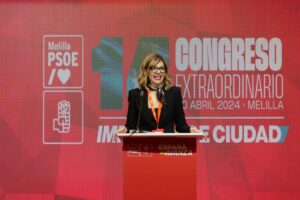 Sabrina Moh, secretaria general del PSOE de Melilla