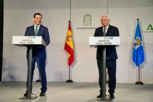 imbroda y juanma moreno