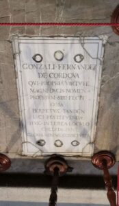 Gran Capitán, lápida de la tumba