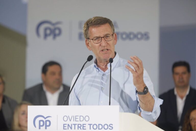Feijóo derogará el "cupo separatista" si gobierna y acusa a Sánchez de actuar como un "caudillo en su partido"