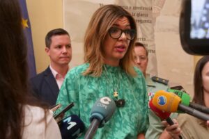 Sabrina Moh en las jornadas