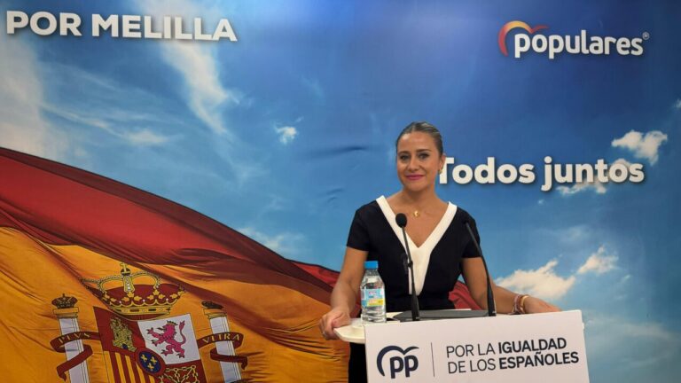 Sofía Acedo hoy en rueda de prensa