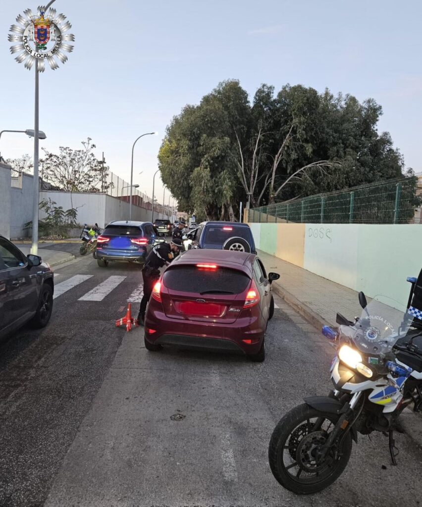 control de tráfico Policía Local