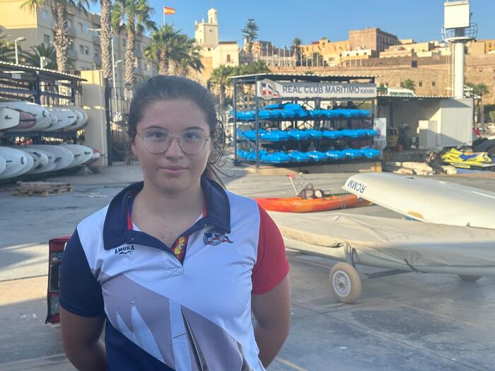 Azul Sanchez ha partecipato al Campionato Europeo svoltosi in Italia