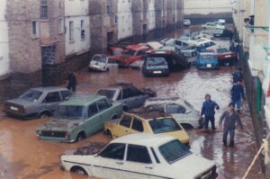 Inundaciión en Melilla