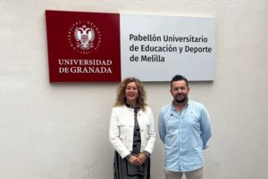 otra javi y decana en puerta nuevo pabellon