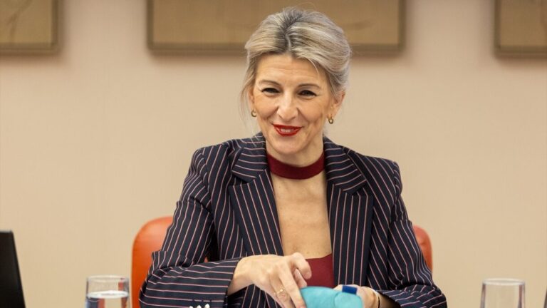 Yolanda Díaz comparece en la Comisión de Trabajo del Congreso de los Diputados