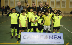 01 GIMNASTICO MELILLA CAMPEON COPA 1ª BENJAMIN FS