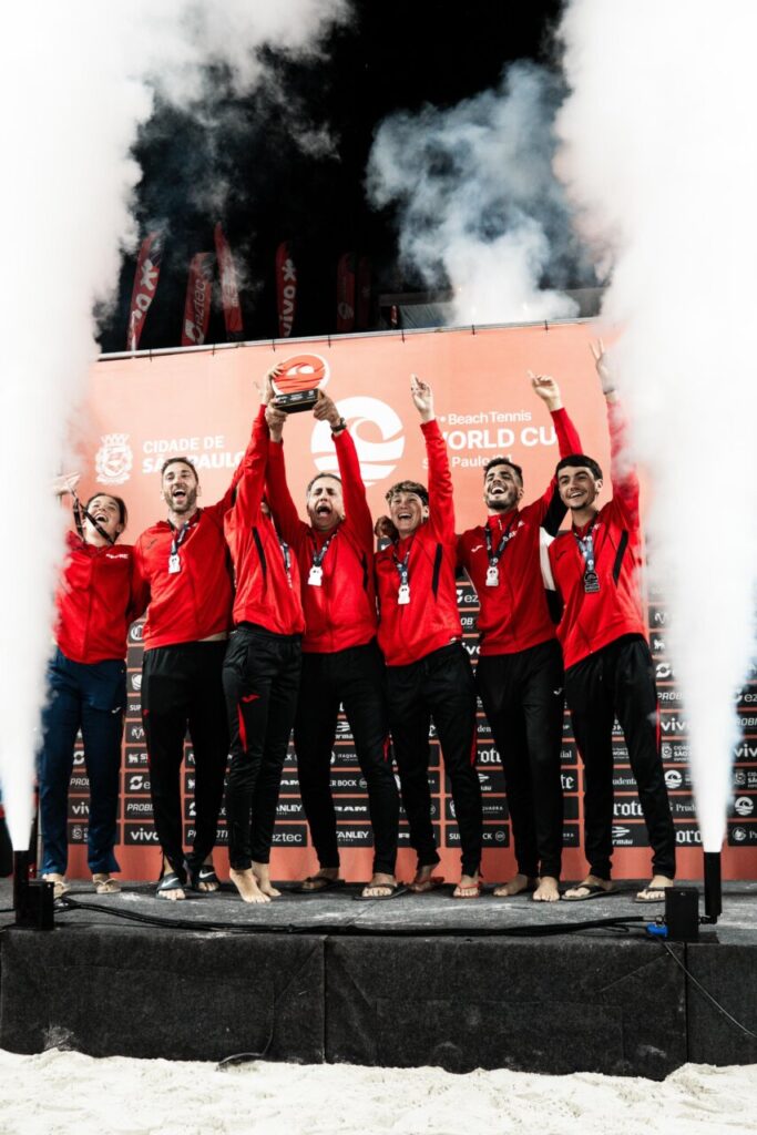 EquipoEspañolAbsoluto de TenisPlaya Subcampeones 2