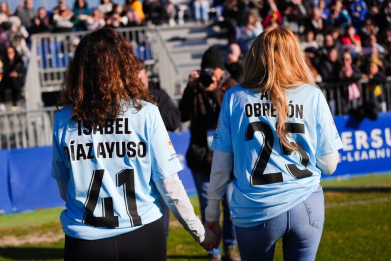 Fundación Aless Lequio partido benefico Ayuso Obregon 2024