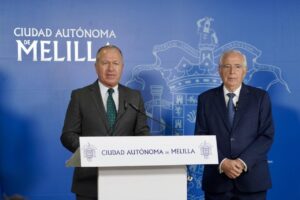 Miguel Marín y Juan José Imbroda