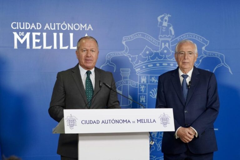 Miguel Marín y Juan José Imbroda