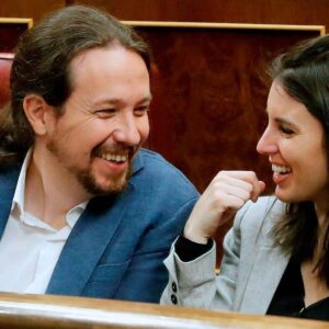 Pablo Iglesias e Irene Montero