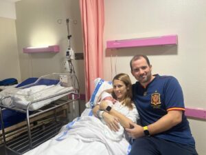 Jose Manuel Calzado y padres Carmen y Jose Manuel