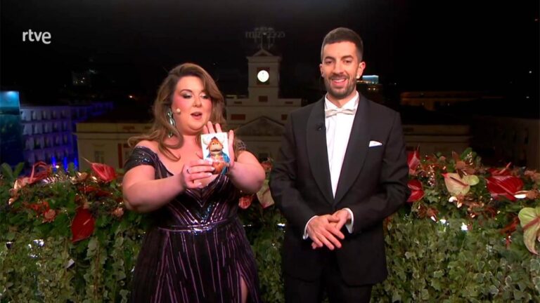 Lalachus y Broncano RTVE campanadas 2025