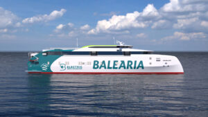 Balearia ferries electricos 2025