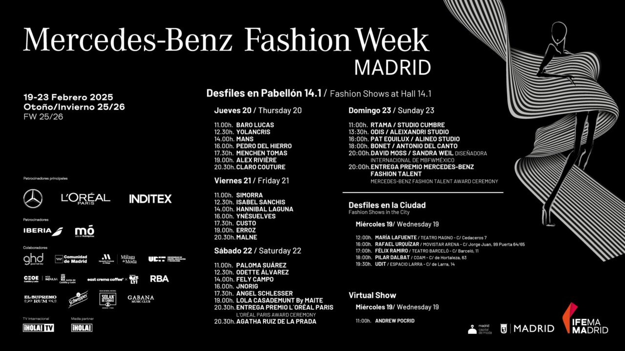 Mercedes Benz Fashion Week Madrid 2025 01