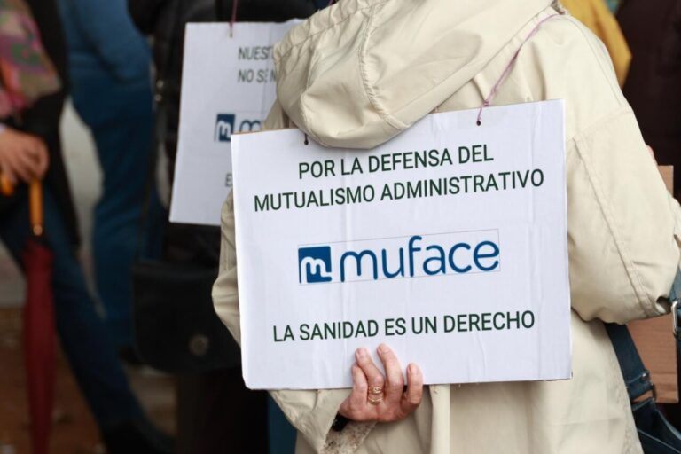Muface manifestaciones 2025