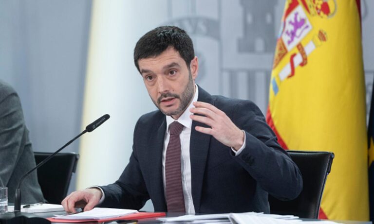 pablo bustinduy ministro de derechos sociales consumo y agenda 2030