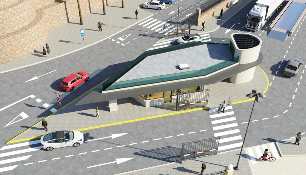 nuevo puesto de control de entrada al Puerto de Melilla 2